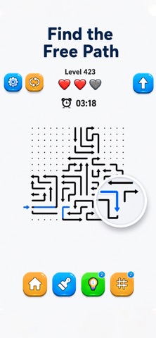 Arrow Out Puzzle Brain Bosting Screenshot 4 of 6