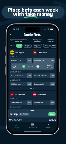 Battle Bets iPhone screenshot