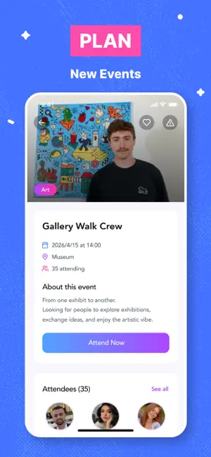 Kissy - Live Call, Group Chat iPhone screenshot 3