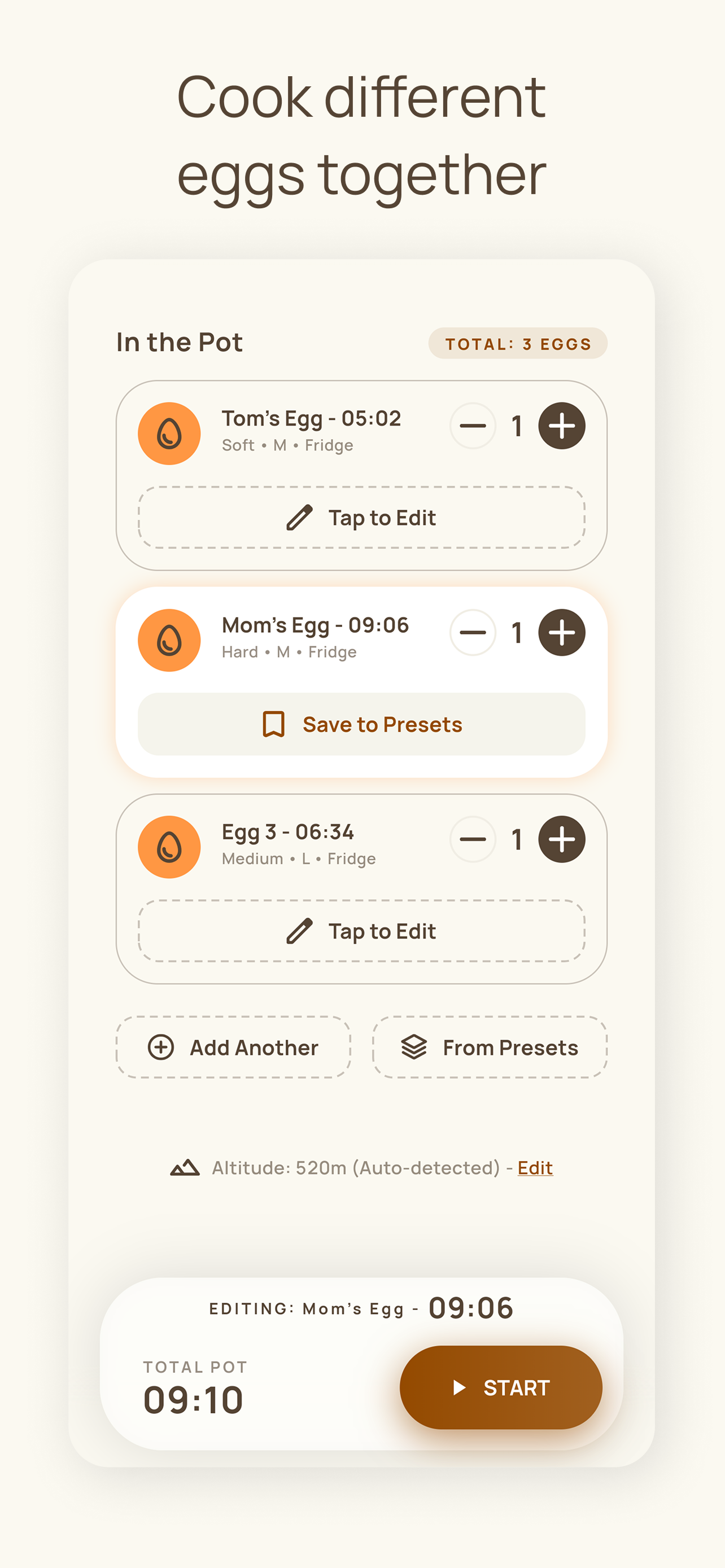 EggTimer - boil a perfect egg! screenshot 3