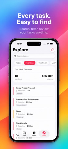 Task Timer: Focus Tracker Screenshot 4 of 5