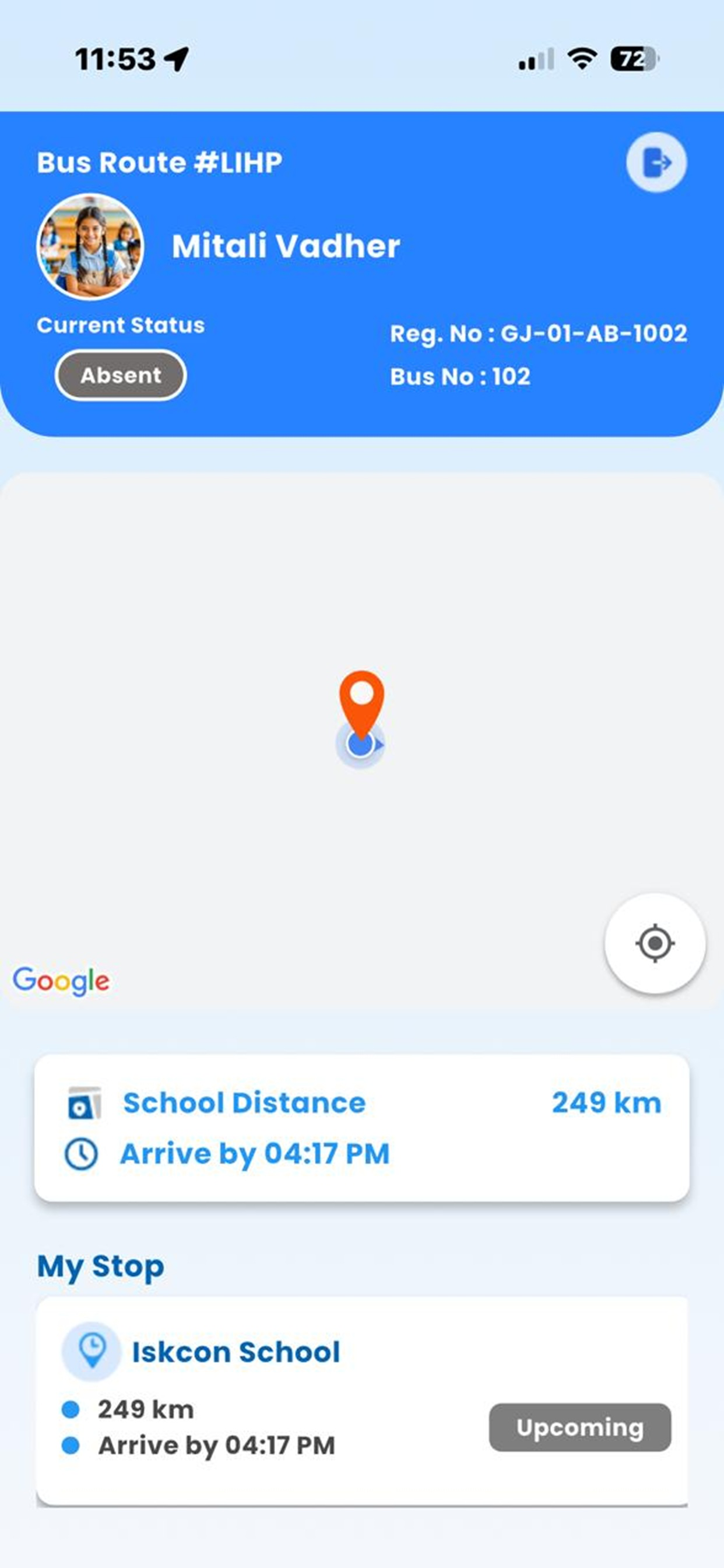 iBus Parents screenshot 2