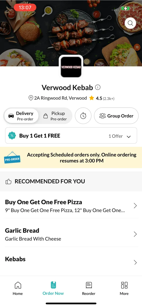 Screenshot #3 pour Verwood Kebab