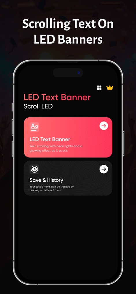 LED Text Banner : Scroll LED - Productivity App | MWM
