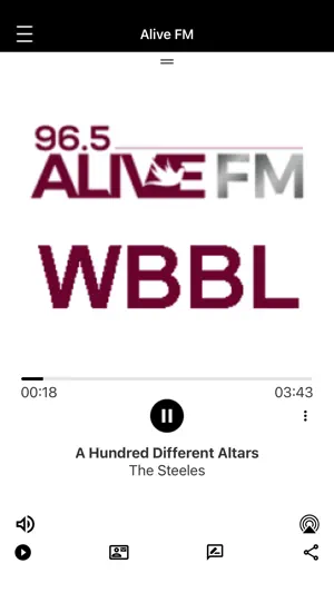 Alive FM screenshot 1