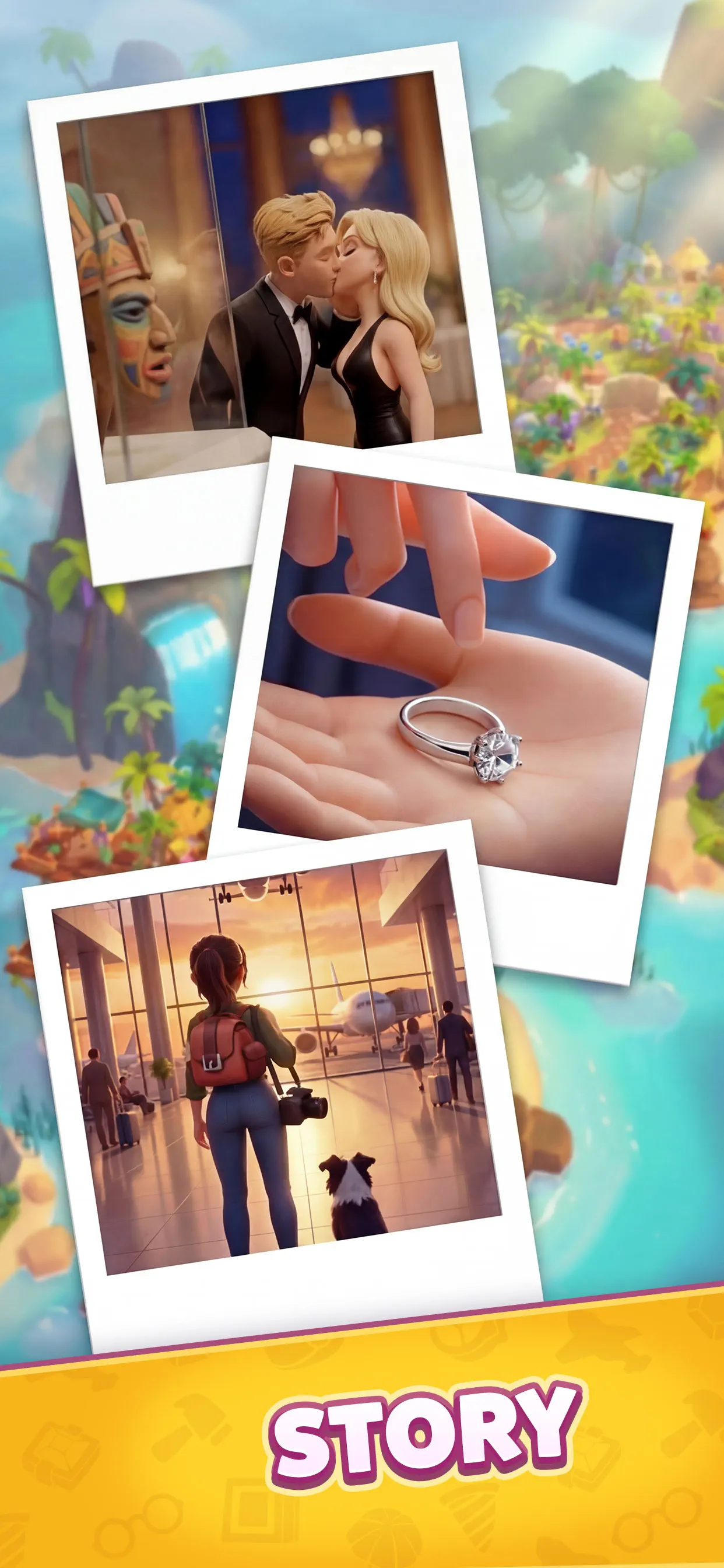 #7. Traveltales: Merge Puzzle Game (iOS) Von: Icy Ghost Ltd.