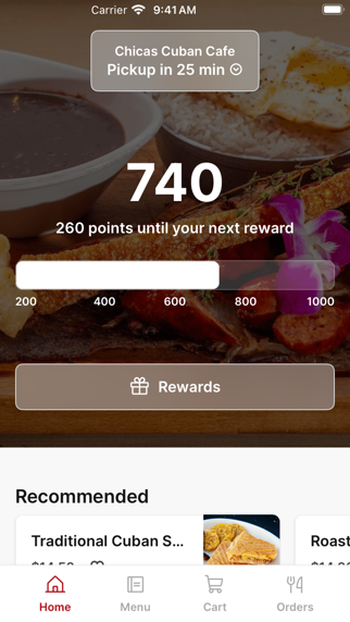 Chica's Cuban Cafe iPhone screenshot 1 - Food & Drink app