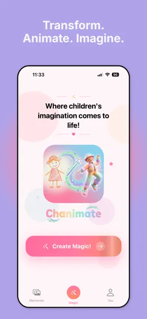 Chanimate - Kids Drawing Magic screenshot 1