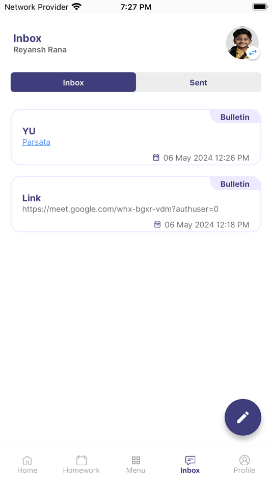 #8. Patasala Parent (iOS) 由: Mana Patasala Software Solutions Private Limited