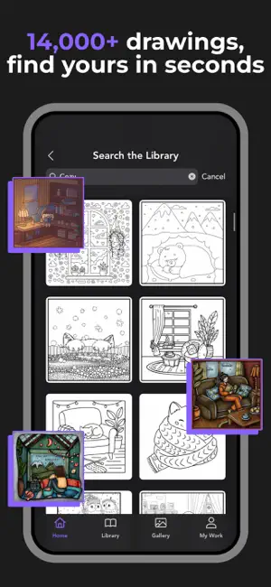 Adult Coloring Book - Pigment screenshot 3