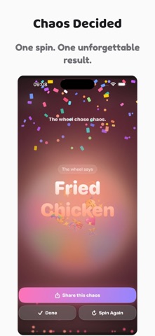 Spinzy: Tiny Decisions iPhone screenshot