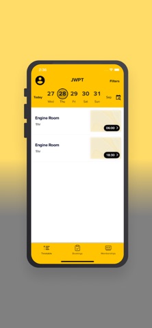 JWPT BOOKING screenshot