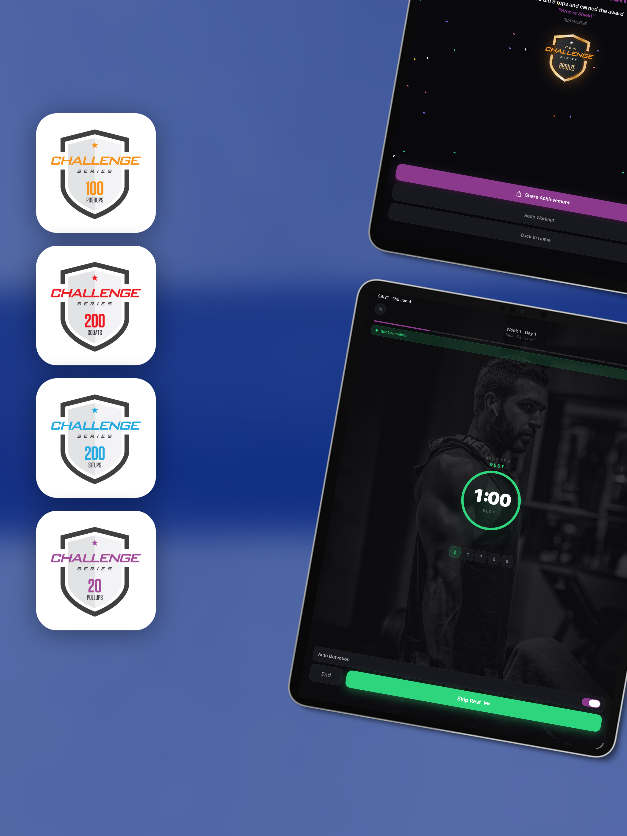 20 Pull Ups Trainer Challenge