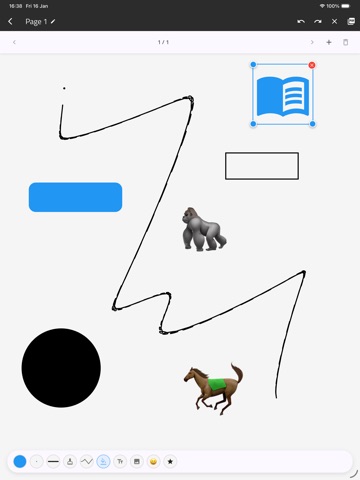 Express Whiteboard iPad screenshot