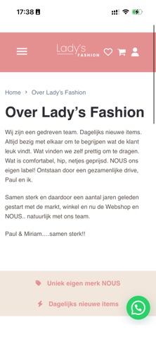 Lady's Fashion screenshot