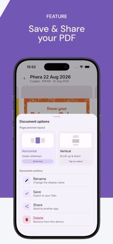 Phera: Image to PDF Converter Screenshot 6 of 10