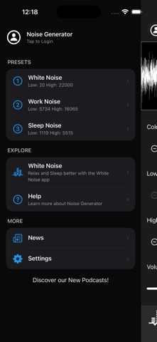 Noise Generator: Full Spectrum screenshot