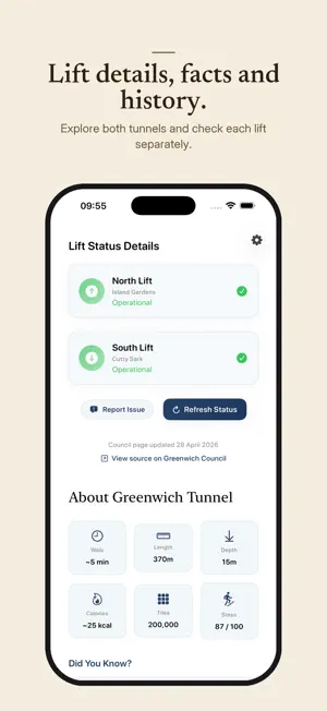 Thames Foot Tunnels screenshot 2