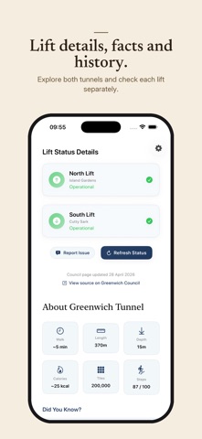 Thames Foot Tunnels Screenshot 2 of 4
