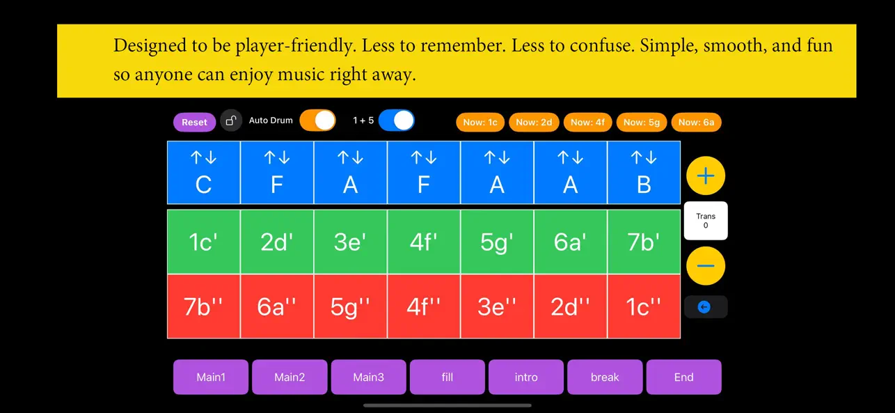 Screenshot #1 pour Feeling Piano Pad