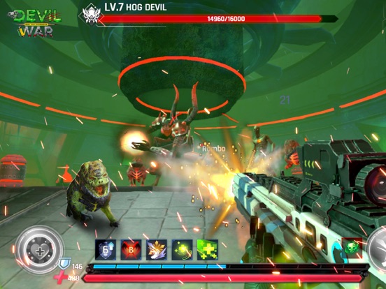 Devil War: 3D fps gameのおすすめ画像2