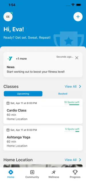 Marshfield YMCA screenshot 2