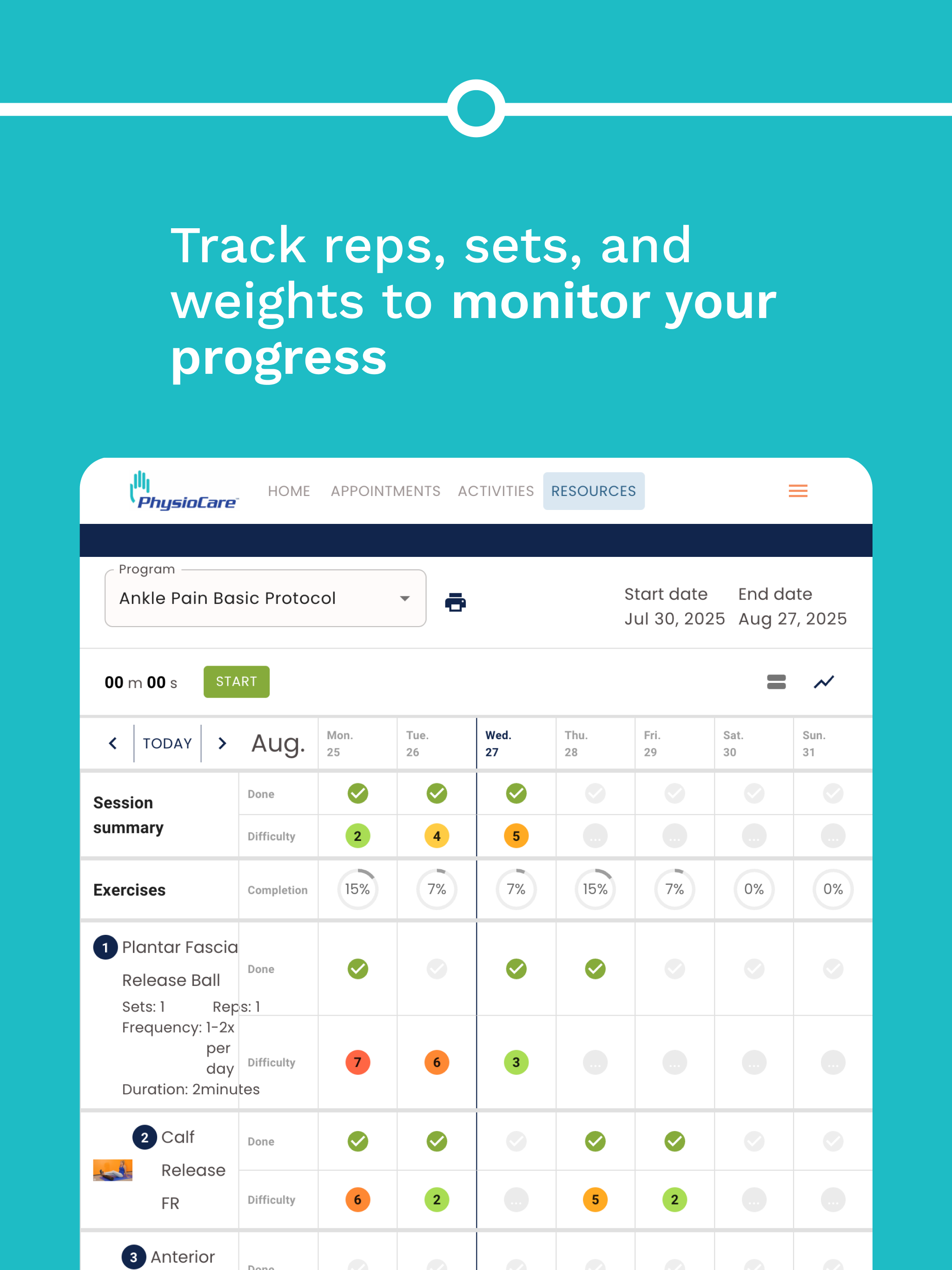 PhysioCare Ltd screenshot 7
