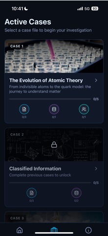 The Quark Detective iPhone screenshot