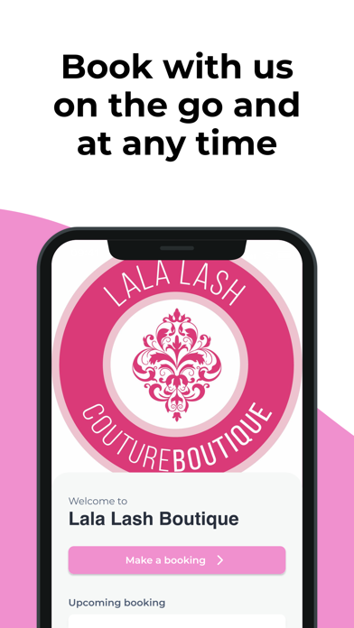 Lala Lash Boutique Screenshot
