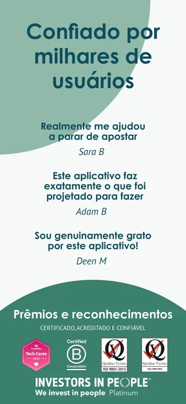 Bloqueie apostas - Gamban screenshot 8 of 8