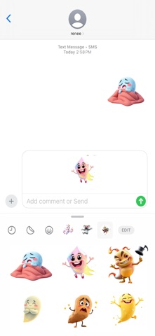 威兹彗星贴纸 screenshot