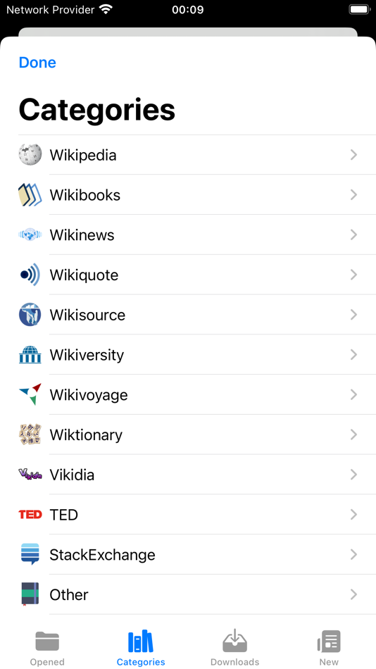 #4. Kiwix (macOS) Podle: Wikimedia CH