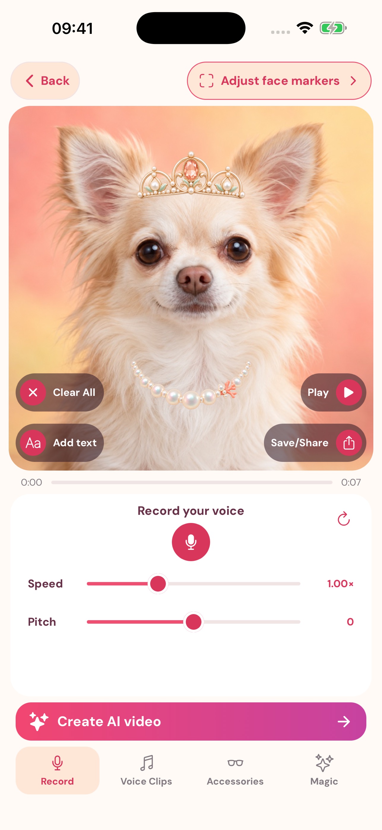 Screenshot 5 of AI Talking Pet