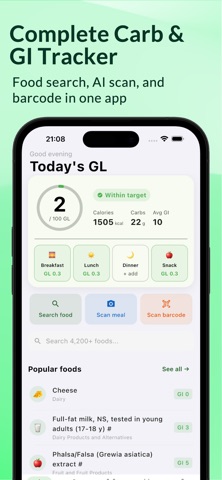 Glycemic Index - Load Tracker Screenshot 5 of 5