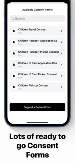 easyConsent screenshot 2