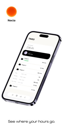 Nocta: Freelancer Tracker screenshot