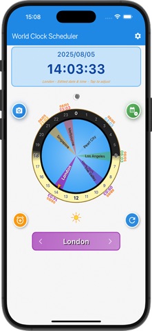 World Clock Scheduler Screenshot 1 of 6