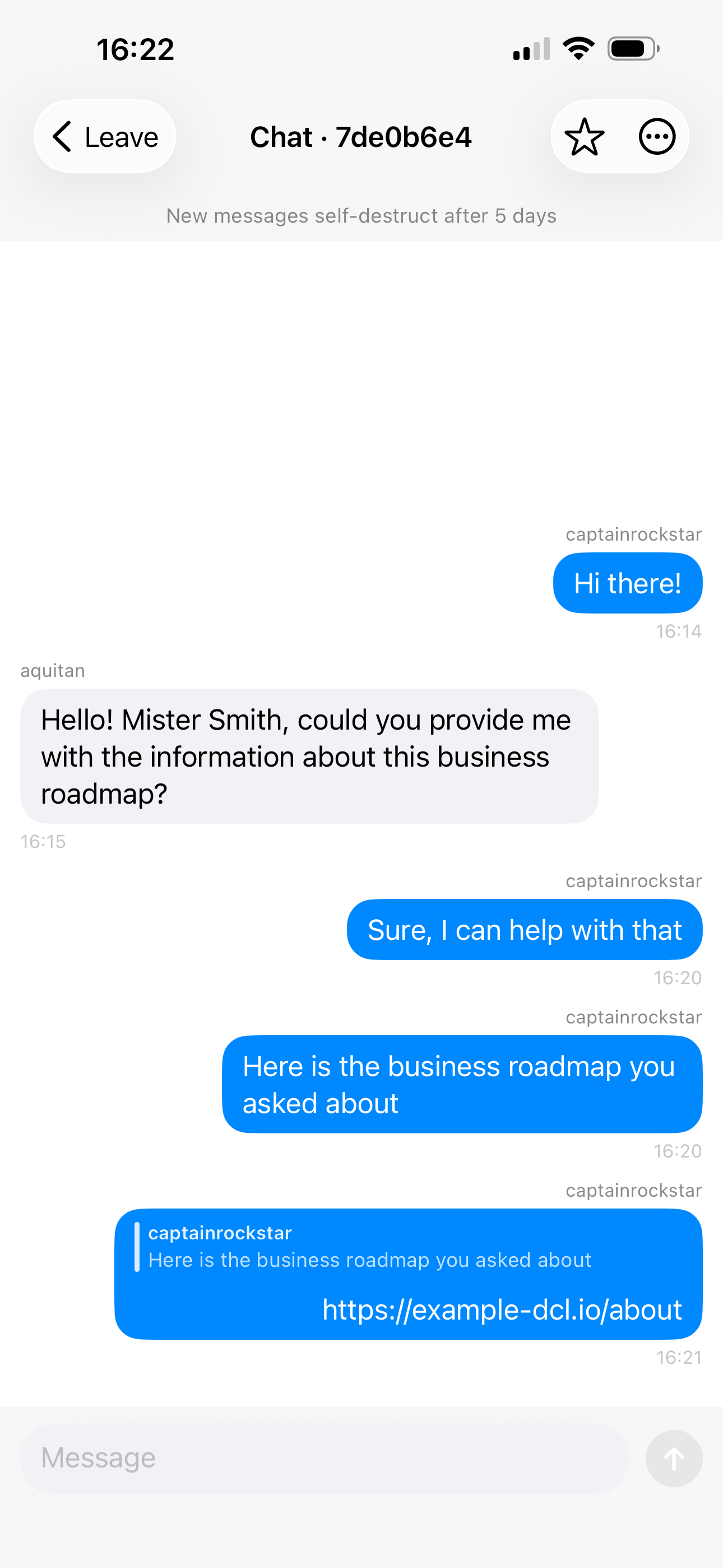 Flash Chats screenshot 5