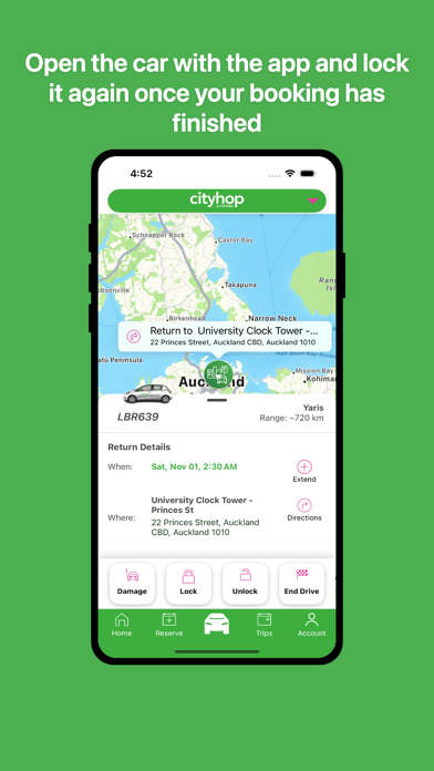 Cityhop iPhone screenshot 3 - Travel app