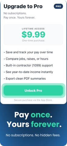 NetPay: Paycheck Calculator Screenshot 4 of 4