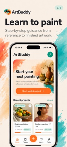 ArtBuddy: Learn to paint screenshot