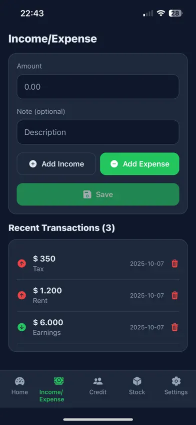 BizLedger screenshot 2