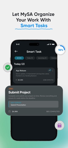 MySA : My Smart AI Assistant iPhone screenshot