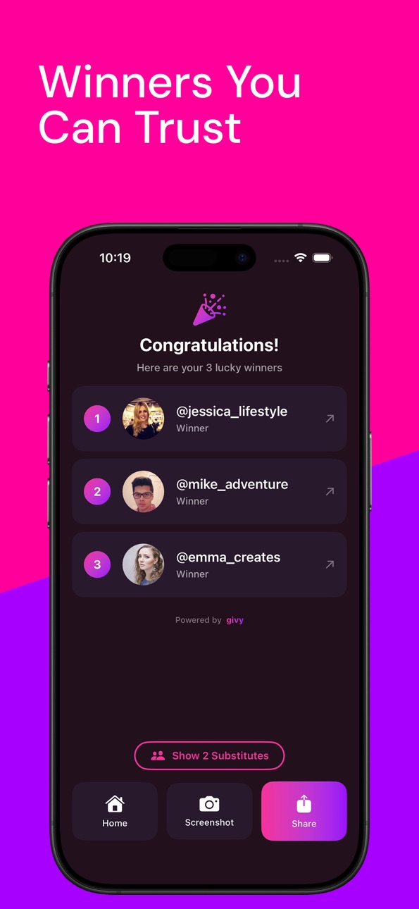 iPhone screenshot