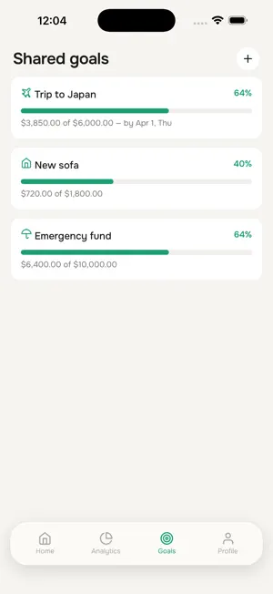 CoupleExpenses: Shared Budget screenshot 4