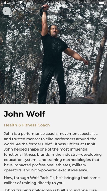 Wolf Pack Fit screenshot-6