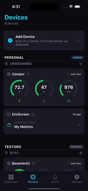 TinyTemp Monitor screenshot 3