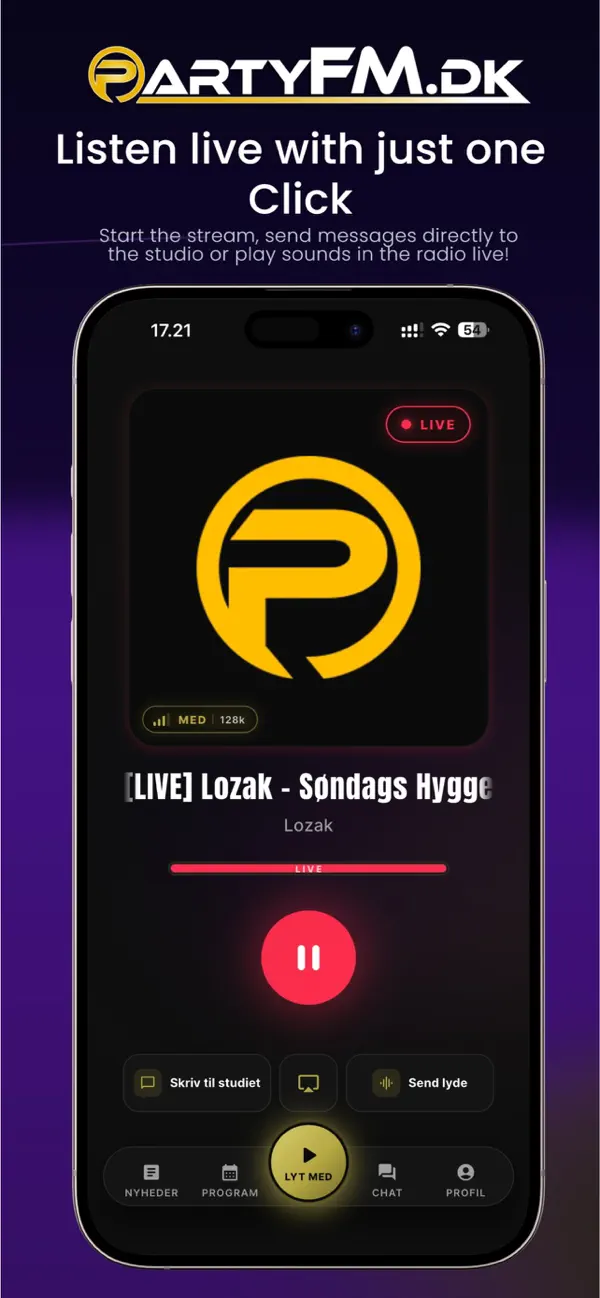 Screenshot #1 pour PartyFM