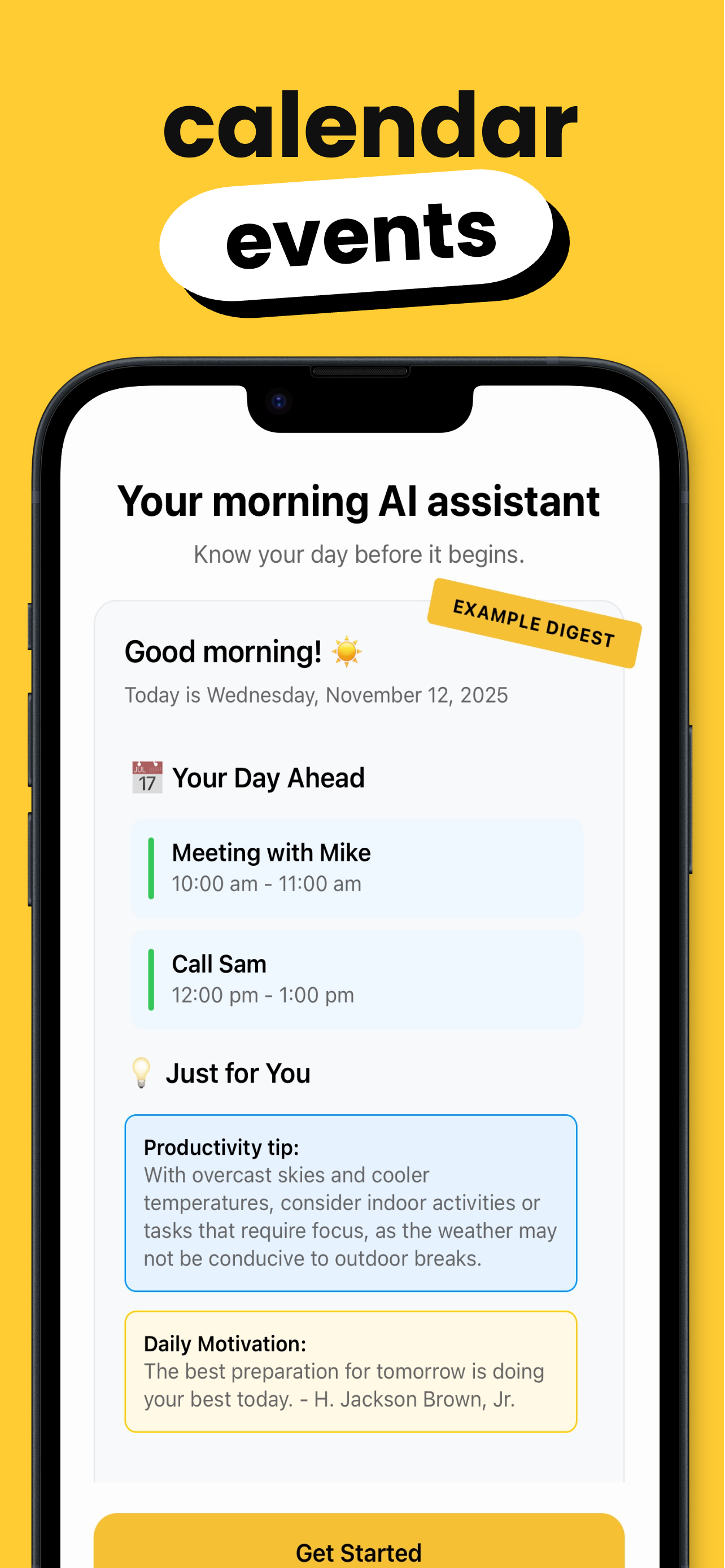 Digest - AI Morning Assistant screenshot 5
