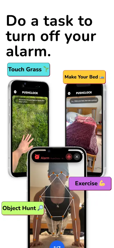 PushClock - Loud Alarm Clock screenshot 2